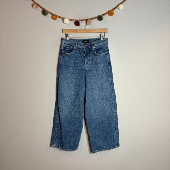 RAILS Getty High Rise Wide Leg Crop jeans - Picture 1 of 7
